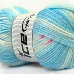 4x100gr Baby Design Blue, White, Pink