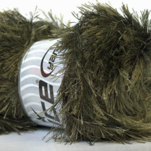 4x100gr Eyelash 100gr Dark Khaki