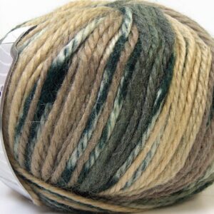4x100gr Alpaca Bulky Magic Camel, Cream, Grey