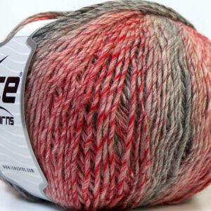 4x100gr Mirage Color Red, Grey, Pink