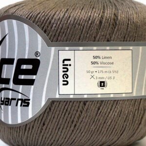 6x50gr Linen Camel Brown