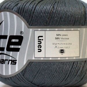 6x50gr Linen Dark Grey