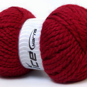 2x150gr Alpine Alpaca Burgundy SuperBulky