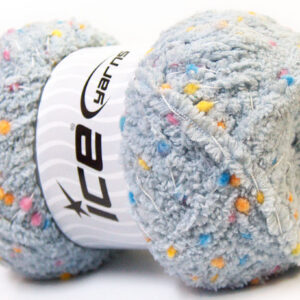 4x100gr Puffy PomPom Grey