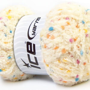 4x100gr Puffy PomPom Light Yellow