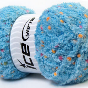 4x100gr Puffy PomPom Blue