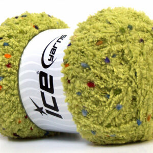 4x100gr Puffy PomPom Light Green