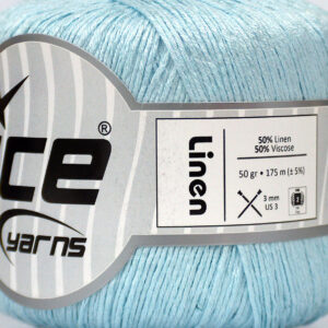 6x50gr Linen Light Blue