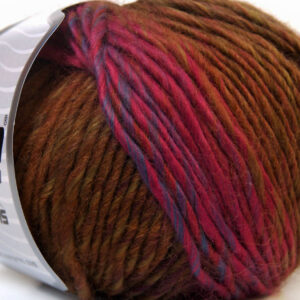 8x50gr Vivid Wool Green, Pink, Blue, Brown