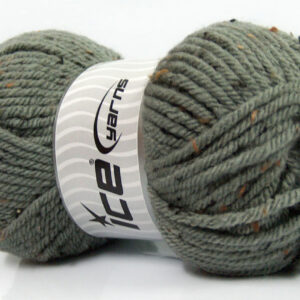 4x100gr Wool Tweed Superbulky Grey