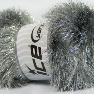 4x100gr Eyelash Dazzle Grey, Silver