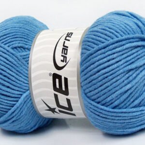 4x100gr Lorena Worsted Baby Blue
