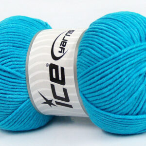 4x100gr Lorena Worsted Turquoise