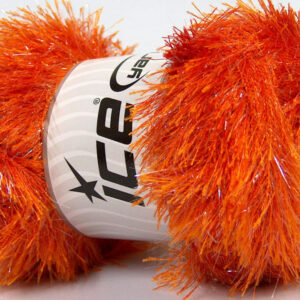 4x100gr Eyelash Glitz Orange