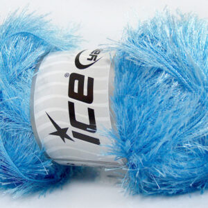 4x100gr Eyelash Glitz Light Blue