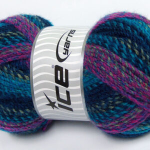 2x200gr Mosaic Turquoise, Purple, Fuchsia, Navy