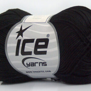 6x50gr Almina Cotton Black