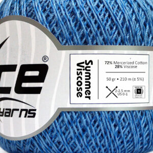 6x50gr Summer Viscose Blue