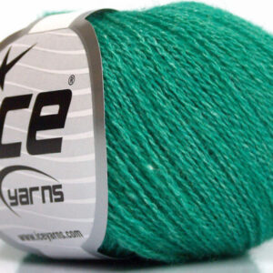 6x25gr Silk Merino Emerald Green