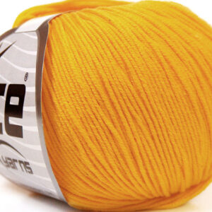 4x50gr Amigurumi Cotton Yellow