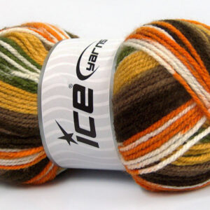 4x100gr Favorite Ethnic Brown Shades, Orange, Yellow, Green