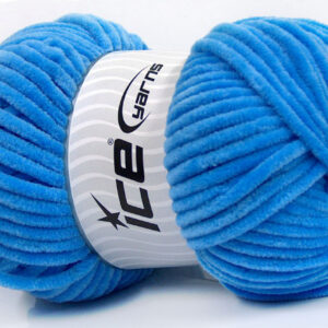 4x100gr Chenille Baby Blue