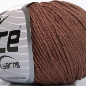 4x50gr Organic Baby Cotton Rose Brown