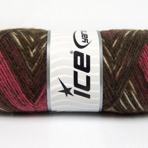 4x100gr Bonito Ethnic Brown Shades, Pink, Maroon