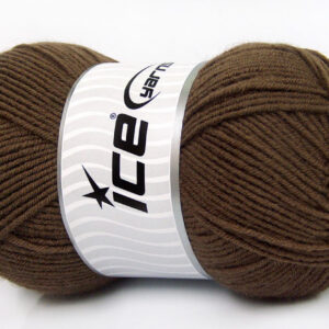 4x100gr Elite Wool Dark Brown