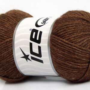 4x50gr Silk Merino DK Brown