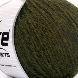 3x100gr Superbulky Wool Dark Green