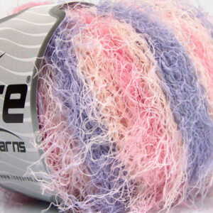 8x50gr Modena Viscose Pink, Light Salmon, Lilac