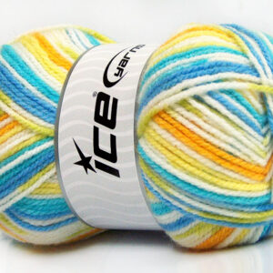 4x100gr Favorite Baby Turquoise, Blue, Gold, Green, White