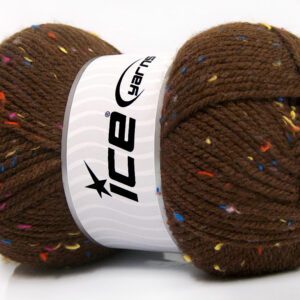4x100gr Favorite Tweed Brown, Rainbow