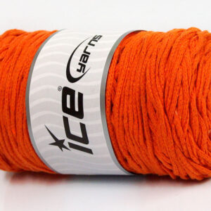 1x250gr Macrame Cotton Bulky Orange