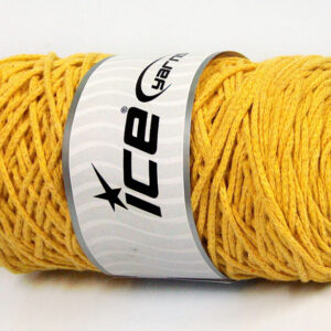 1x250gr Macrame Cotton Bulky Yellow
