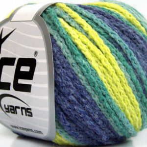 8x50gr Monaco Green Shades, Jeans Blue