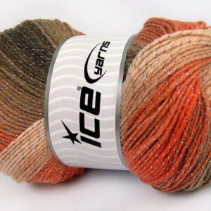 4x100gr Magic Glitz Brown Shades, Orange