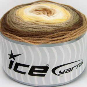 3x100gr Cakes Baby Fine Brown, Camel, Light Yellow, White