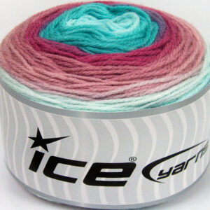 3x100gr Cakes Baby Fine Turquoise, Mint Green, Rose Pink, Orchid, Purple