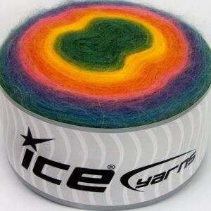 2x200gr Cakes Angora Rainbow