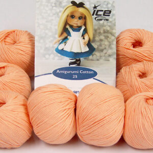 8x25gr Amigurumi Cotton 25 Light Salmon