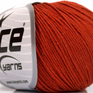 4x50gr Amigurumi Cotton Marsala Red