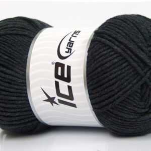 4x100gr Lorena Worsted Anthracite Black