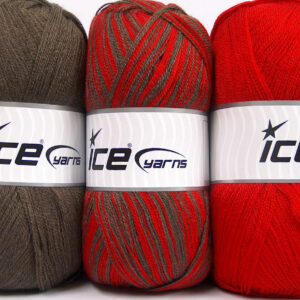 3x100gr Baby Ombre Brown, Red