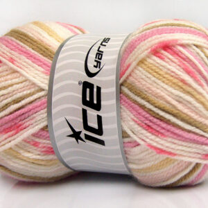 4x100gr Favorite Baby Cream, Pink Shades, Camel, White