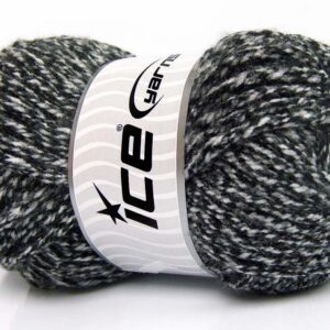 4x100gr Atlas Superbulky Black, White