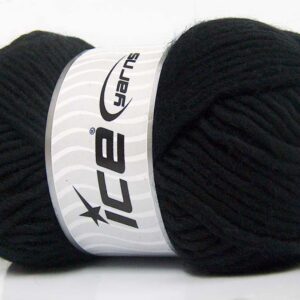 4x100gr Felting Wool Black