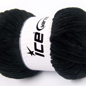 4x100gr Chenille Baby Light Black