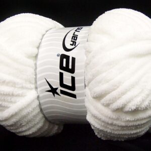2x200gr Chenille Superbulky White